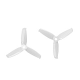 Gemfan 2 Pairs Flash 3052 3.0x5.2 PC 3-blade Propeller Prop 5mm Mounting Hole for 1306-1806 Motor RC Drone Quadcopter