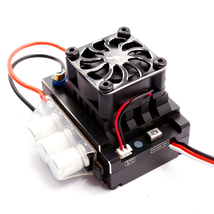 Flycolor Lightning Series Car ESC 60A 80A 120A Brushless Electronic Speed Controller 2-3S for RC Speeding Car Models