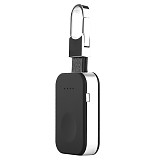 XT-XINTE Mini Portable Charger Keychain Mobile Power Wireless Charger for Apple Watch iWatch 1 2 3