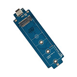 CNC Integrated Aluminum HDD Enclosure Case USB 3.1 Type-c PCIe NVMe M.2 for Type C USB 3.1 M KEY NGFF PCI-e 2242/2260/2280 SSD