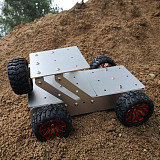 Car Tank Chassis Model Unassembled Kit DIY Bulldozer Tractor Forklift Dump Truck Construction / Engineering Vehicles Models Toys