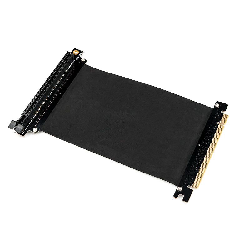 XT-XINTE NEW PCI Express PCIe3.0 16x Flexible High Speed Extension Cable (20cm-90 degrees)