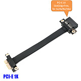 XT-XINTE High Quality PCI-E PCI Express 36PIN 1X Extension Cable with Gold-plated Connector