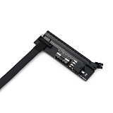 XT-XINTE High Quality PCI-e PCI Express 1X to 16X Extension Cable with 4Pin and ATX 6Pin Power Input Connector