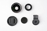 Zomei 0.6X Wide Angle Lens with Clip 37mm Macro Mobile Phone Lens 2 in 1 Universal for iphone 7/7s Samsung Android ios Phones