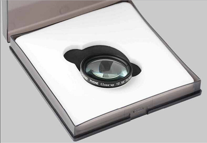 ZOMEI Professional 37mm 12.5x Close Up Filters Phone Filter Lens for iPhone/Huawei/Samsung/Xiaomi/HTC/LG Mobile Cellphone