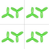20 Pairs Gemfan Hulkie 1940 1.9x4.0 PC 3-blade Propeller Prop Blade CW CCW for 1104 1105 Motor for RC Racer Racing Drone