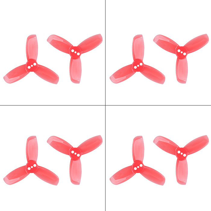 20 Pairs Gemfan Hulkie 1940 1.9x4.0 PC 3-blade Propeller Prop Blade CW CCW for 1104 1105 Motor for RC Racer Racing Drone