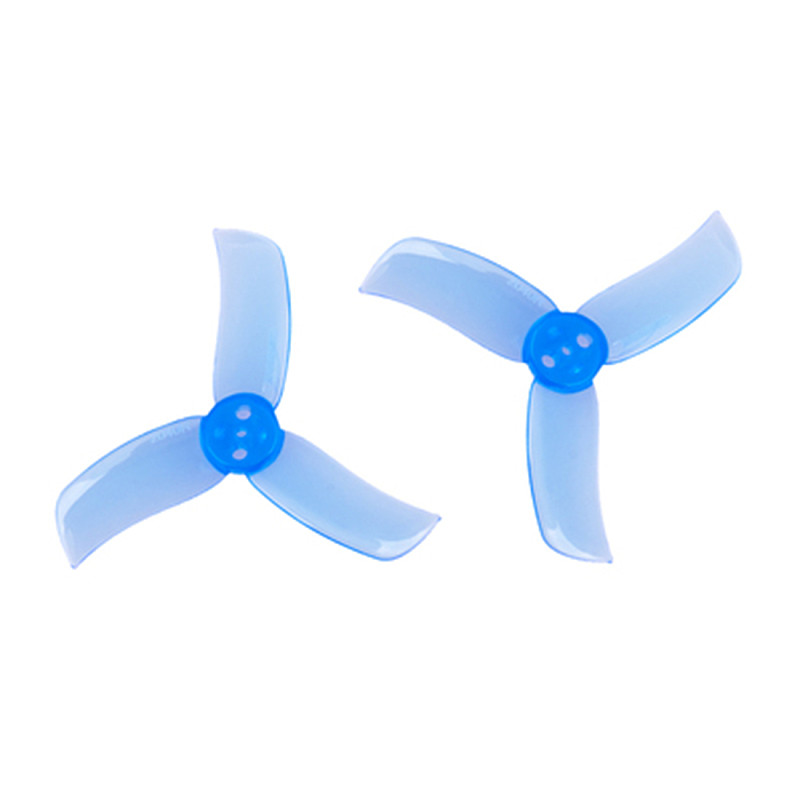 20Pairs Gemfan 2040 2.0X4.0 PC 3-blade Propeller 2 Inch Prop 3-hole Blades for 1103 1104 Motor for RC Racer Racing Drone Quadcopter