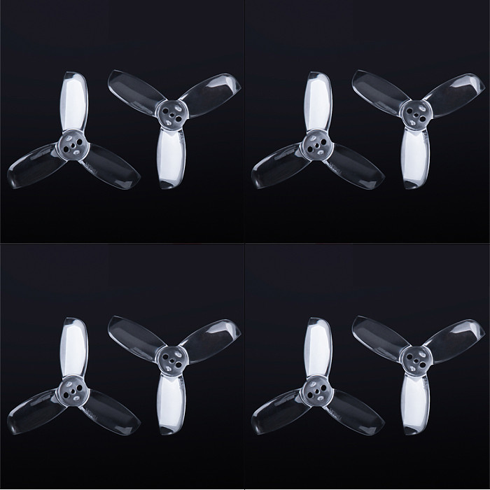 20 Pairs Gemfan Hulkie 1940 1.9x4.0 PC 3-blade Propeller Prop Blade CW CCW for 1104 1105 Motor for RC Racer Racing Drone