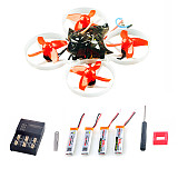 Happymodel Mobula7 V2 75mm Crazybee F3 Pro OSD 2S Whoop FPV Racing Drone w/ 700TVL Camera BNF with extra 10 pairs propeller