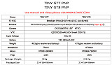 New LDARC TINY GT7 75mm / GT8 87.6mm Mini FPV RC Racing Drone Betaflight F3 10A Blheli_S 800TVL Cam 5.8G 25mW VTX 2S PNP BNF