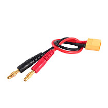 JMT 4.0mm Banana Plug to XT60 Charging Cable Silicone Wire For B6 Balance Charger