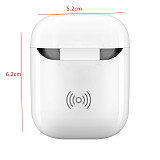 Wireless Charging Receiver Case for Apple Airpods QI Standard Airpod Wireless Receiver Box Cover Compatible with Wirless Charger