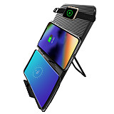 3 In 1 QI Fast Wireless Charger Stand Foldable for iPhone 8 Plus X XR XS MAX Charging Pad Dock Station for Apple Watch 1 2 3 4