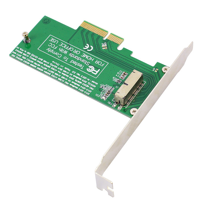 2013-2015 MacBook Air A1465 A1466 Pro A1502 A1398 MD712 SSD to PCI-E 4X Adapter