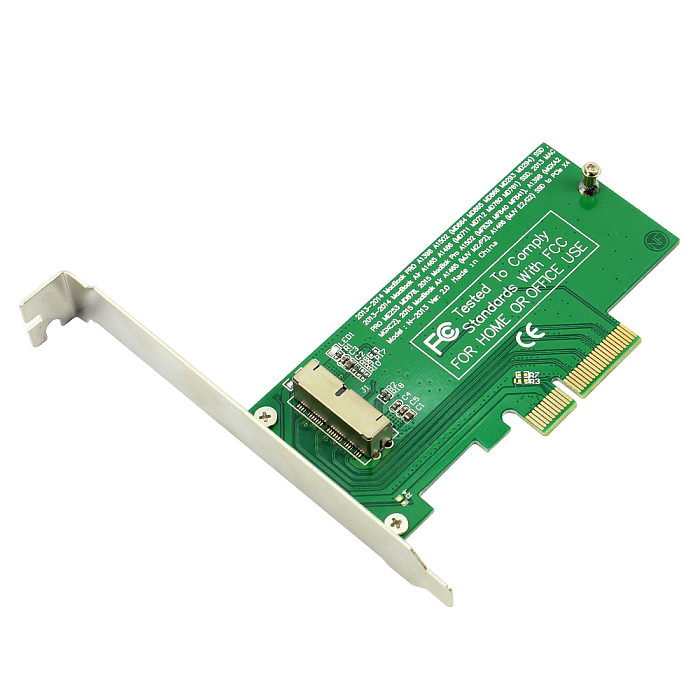 2013-2015 MacBook Air A1465 A1466 Pro A1502 A1398 MD712 SSD to PCI-E 4X Adapter