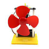 Feichao Scientific Experimental Model Fan Creative Toy Hand-assembled DIY Maker Kit Toys for Students