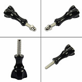 CNC Aluminum Thumb Knob Stainless Bolt Nut Screw Kit with Wrench for GoPro Hero Action Camera