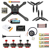 JMT 300mm 2.4G 10CH RC Quadcopter Drone ARF RTF PNP DIY Combo Kit Brushless Drone GPS APM 2.8 with 3DR 433 Radio Telemetry 500MW OTG