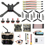 JMT Pro SP Racing F3 300mm 2.4G 10CH FPV RC Quadcopter ARF RTF DIY Combo Carbon Fiber Brushless Camera Drone 700TVL with FPV Goggles