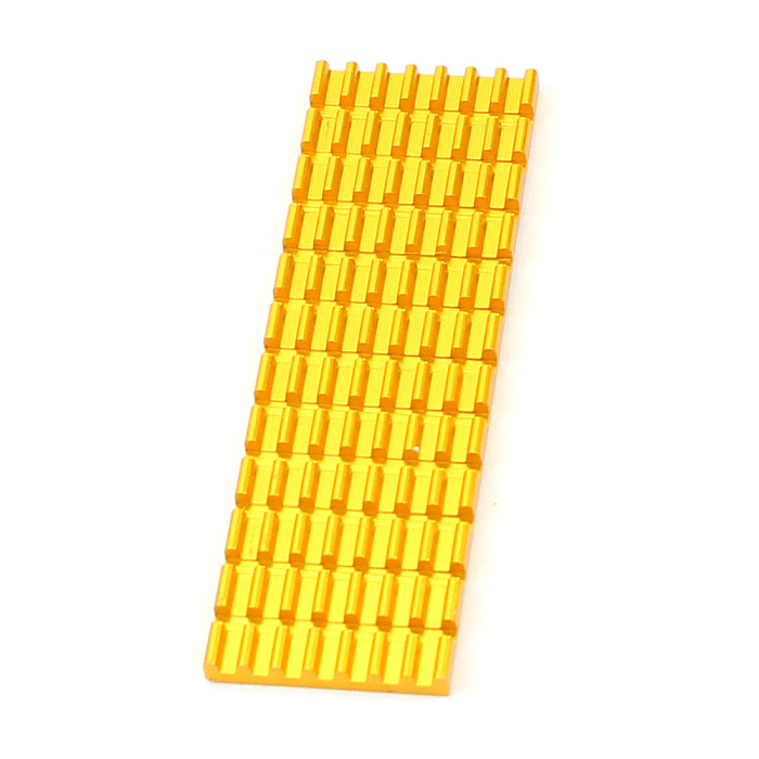 XT-XINTE Upgraded Heatsink Cooler Heat Sink Cool Fin Thermal Conductive Adhesive for M.2 NGFF 2280 PCI-E NVME SSD 70*22mm Thickness 3/6mm