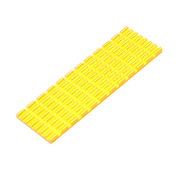 XT-XINTE Upgraded Heatsink Cooler Heat Sink Cool Fin Thermal Conductive Adhesive for M.2 NGFF 2280 PCI-E NVME SSD 70*22mm Thickness 3/6mm