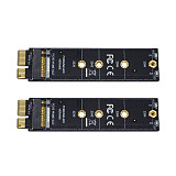 XT-XINTE PCI-E PCI Express 3.0 X1 to M.2 M KEY Interface NVMe SSD PCIE M.2 Riser Card Adapter Heatsink SSD 2230 2242 2260 2280 Full Speed