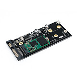XT-XINTE M.2 to USB SATA Adapter NGFF M.2 KEY B to SATA 2.5 with USB 2.0 and 3.5 HDD Bracket Riser Card for 2230 2242 2260 2280 M2 SSD