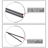 BGNING Aluminum Tube M12 Internal Thread 30cm Long Rail Accessories Follower Guide Rail Outer Diameter 15mm