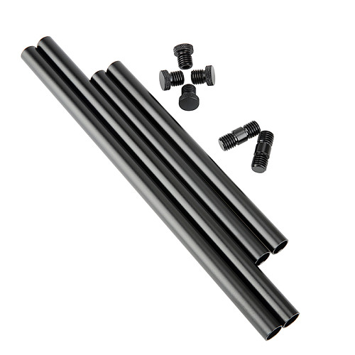 BGNING 15mm Aluminum Alloy Guide Rail SLR Camera Accessories with Focus Camera Slide 50cm Long