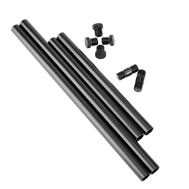BGNING 15mm Aluminum Alloy Guide Rail SLR Camera Accessories with Focus Camera Slide 50cm Long