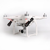 Shenstar Drone 3D Printed Rotation LED Night Flight Searching Light Lamp Kit for DJI Phantom 3 Quadcopter Accessories
