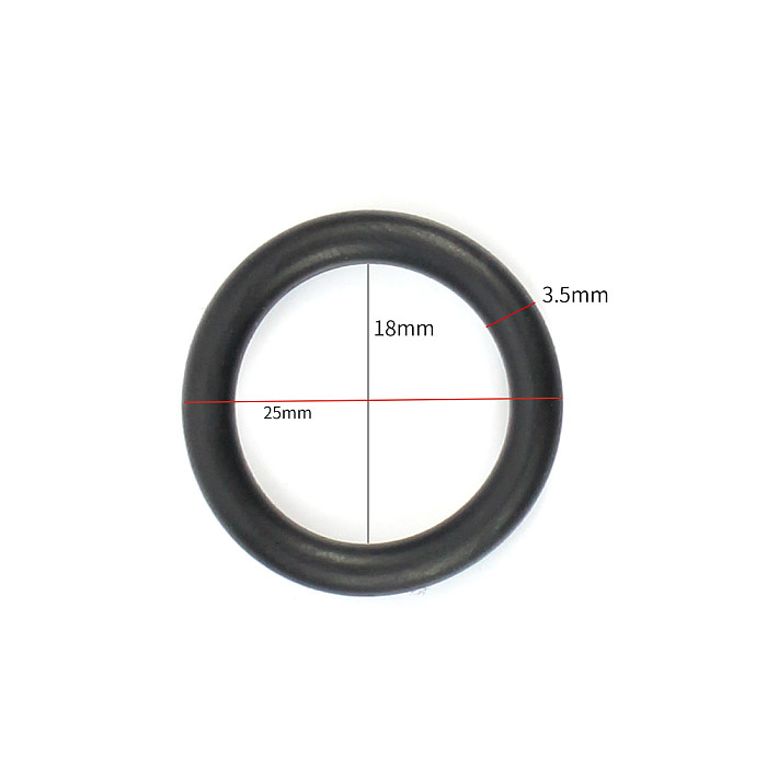 BGNING O-type Silicone Ring Silicone Waterproof Ring High Temperature Silicone O-ring For GOPRO XIAOYI GITUP Action Camera