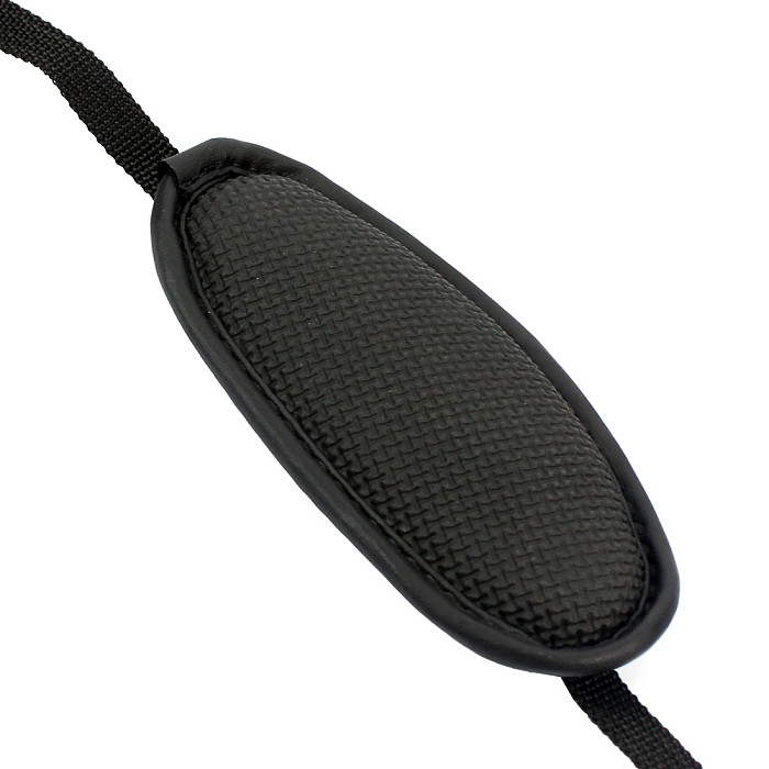 BGNING OEM Universal Wristband DV Digital Camera Wrist Strap Shoulder Strap Black PU leather nylon belt