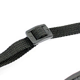 BGNING OEM Universal Wristband DV Digital Camera Wrist Strap Shoulder Strap Black PU leather nylon belt