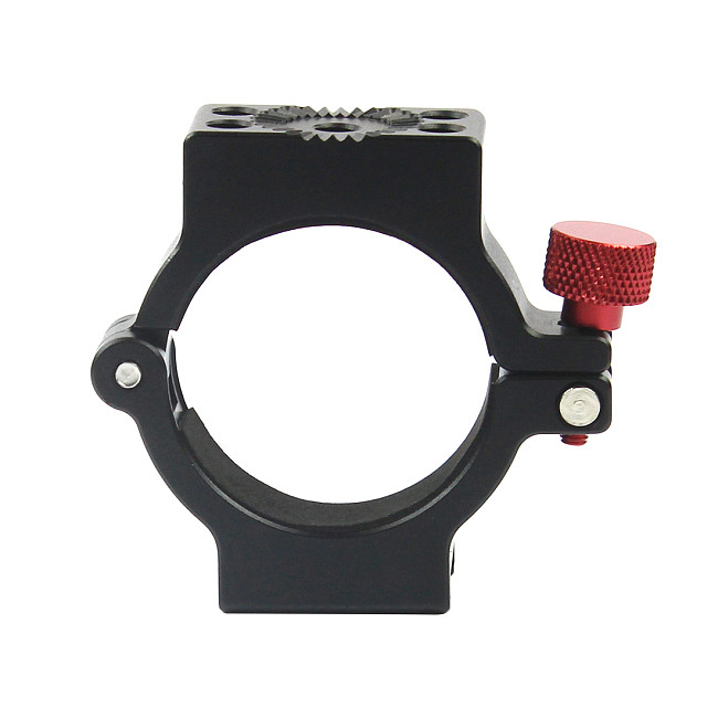 BGNING New 4-Ring Hot Shoe Adapter Ring Microphone Mount for Zhiyun Smooth 4 Handle Gimbal Applied to Rode Microphone LED Video Light