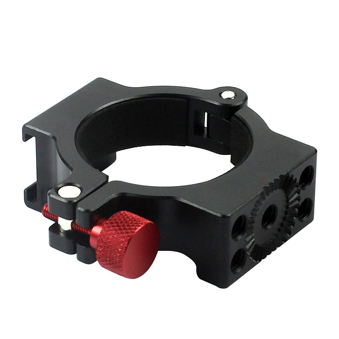 BGNING New 4-Ring Hot Shoe Adapter Ring Microphone Mount for Zhiyun Smooth 4 Handle Gimbal Applied to Rode Microphone LED Video Light