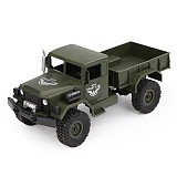 New JJRC Q62 1:16 2.G 4WD Off-Road Military Trunk Crawler RC Car Remote Control Off-Road Children Toy Birthday Christmas Gifts