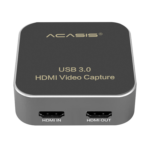 AC-HDCP USB 3.0 HDMI to Type-C 1080P HD Video Capture Card Box Drive-Free for TV PC PS4 Game Live Stream for Windows Linux Os X