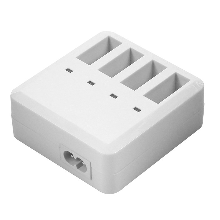 JMT Lipo Charger 4in1 Multi Battery Charging Hub for DJI TELLO 1100mAh Drone Intelligent Flight AKKU Quick Charging US/EU Plug