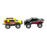 FEICHAO 2pcs 1:64 Alloy Metal SUV Cars Model Diecast Scooter Vehicle Car Toys for Kids