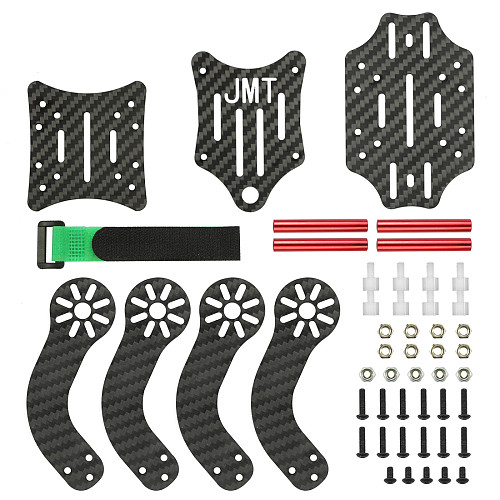 New JMT High Durability 3K Full Carbon Fiber 194mm with 3mm Arm Frame Kit Quadcopter for DIY Freestyle Mini FPV Racing Drone
