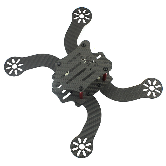 New JMT High Durability 3K Full Carbon Fiber 194mm with 3mm Arm Frame Kit Quadcopter for DIY Freestyle Mini FPV Racing Drone