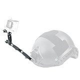 BGNING Tripod Monopods Aluminum Alloy Extension Arm Helmet Mount Selfie Stick Kit with Screws for Sport Camera Hero 5 4 3+ SJCAM Xiaoyi