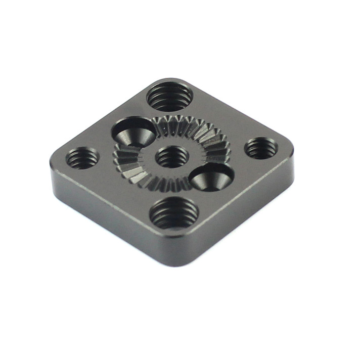 BGNING Handle Gimbal External Mounting Plate Quick Release for Arri Standard Rosette 1/4 Screw Monitor Holder M4 to 3/8 for DJI Ronin S