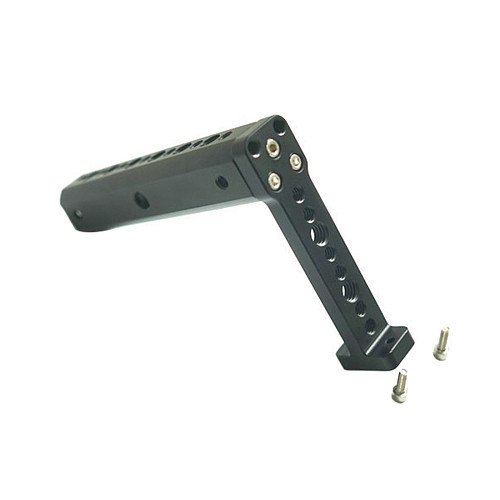 BGNING Aluminum Handle Grip Handbar Extended Handheld Support Monitor Mount for DJI Ronin S Stabilizer Gimbal Microphone Light Bracket