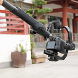BGNING Universal Portable Camera Stabilizer Lightweight Carbon Fiber Pole Extension Rod Selfie Stick Rod Fit for Zhiyun Feiyu Gimbal