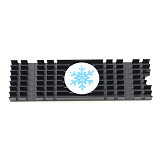 XT-XINTE Aluminium Alloy PCIe NVMe M.2 2280 SSD Heatsinks Radiator Laptop PC Memory Cooling Fin Heat Dissipation Radiator 22x76x10mm