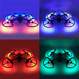 Sunnylife 8743F LED Propeller Guards with Landing Gears Stabilizers Props Guard for DJI MAVIC 2 PRO/ ZOOM FPV Drone